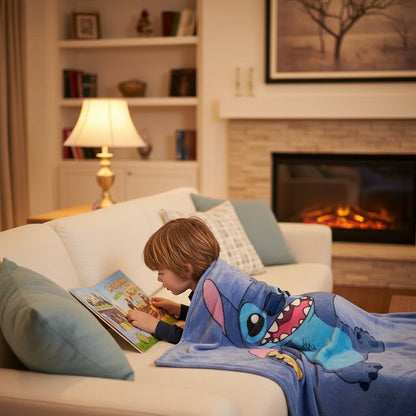 Couverture Polaire Stitch Bébé et Enfant - Choupinoo