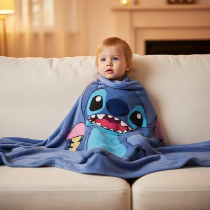 Couverture Polaire Stitch Bébé et Enfant - Choupinoo