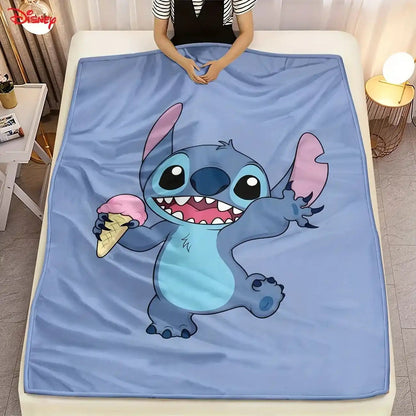 Couverture polaire Stitch bébé hiver - Choupinoo