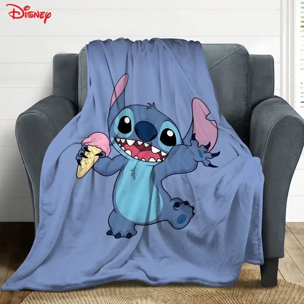 Couverture polaire Stitch bébé hiver - Choupinoo