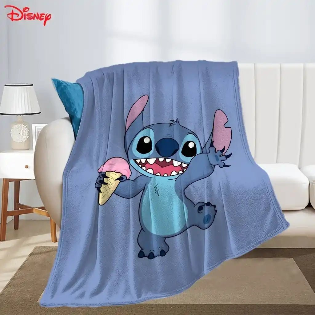 Couverture polaire Stitch bébé hiver - Choupinoo