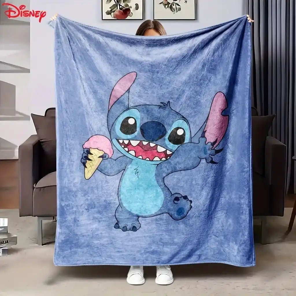 Couverture polaire Stitch bébé hiver - Choupinoo
