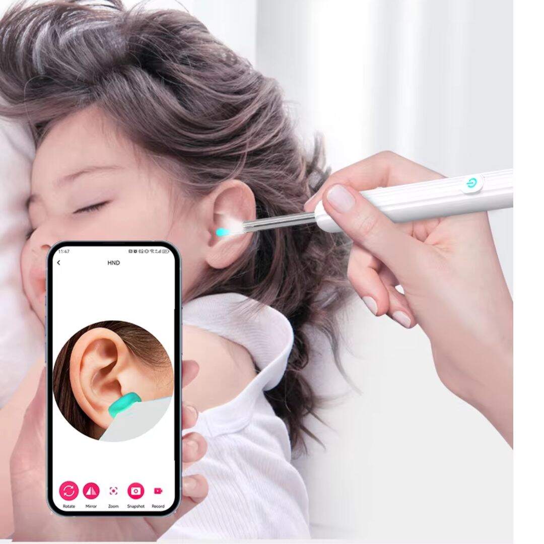 Cure oreille sans fil à camera et chargement USB - Choupinoo