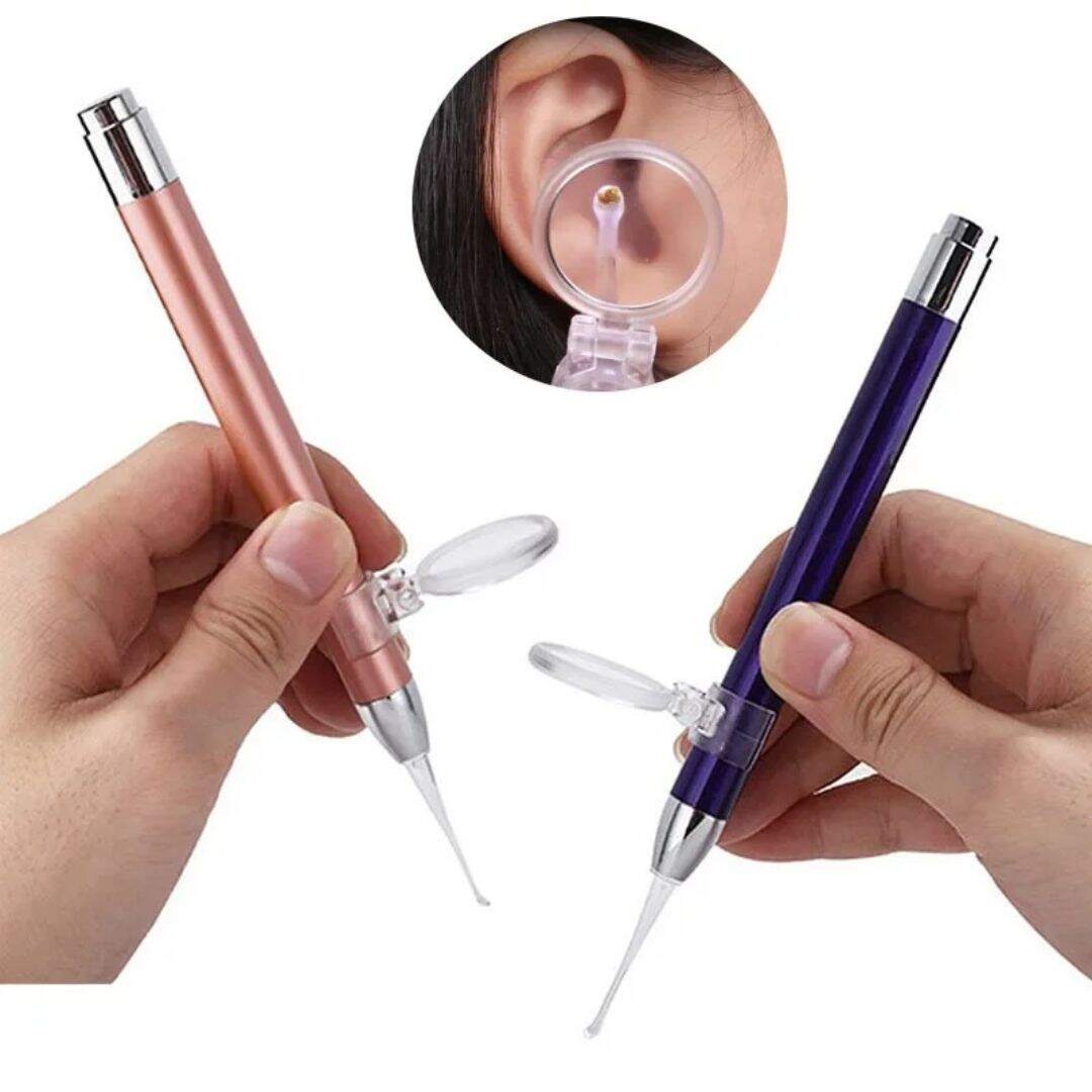 Cure oreilles avec LED et loupe de grossissement - Choupinoo