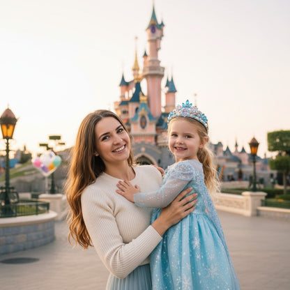 Diadème Reine des Neiges pour fille – Couronne Elsa Enfant