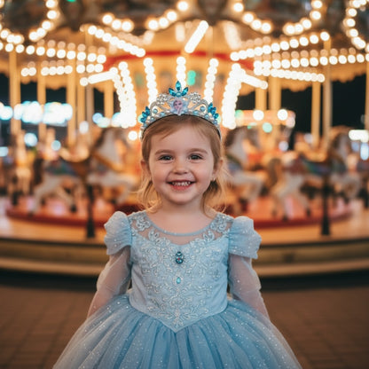 Diadème Reine des Neiges pour fille – Couronne Elsa Enfant