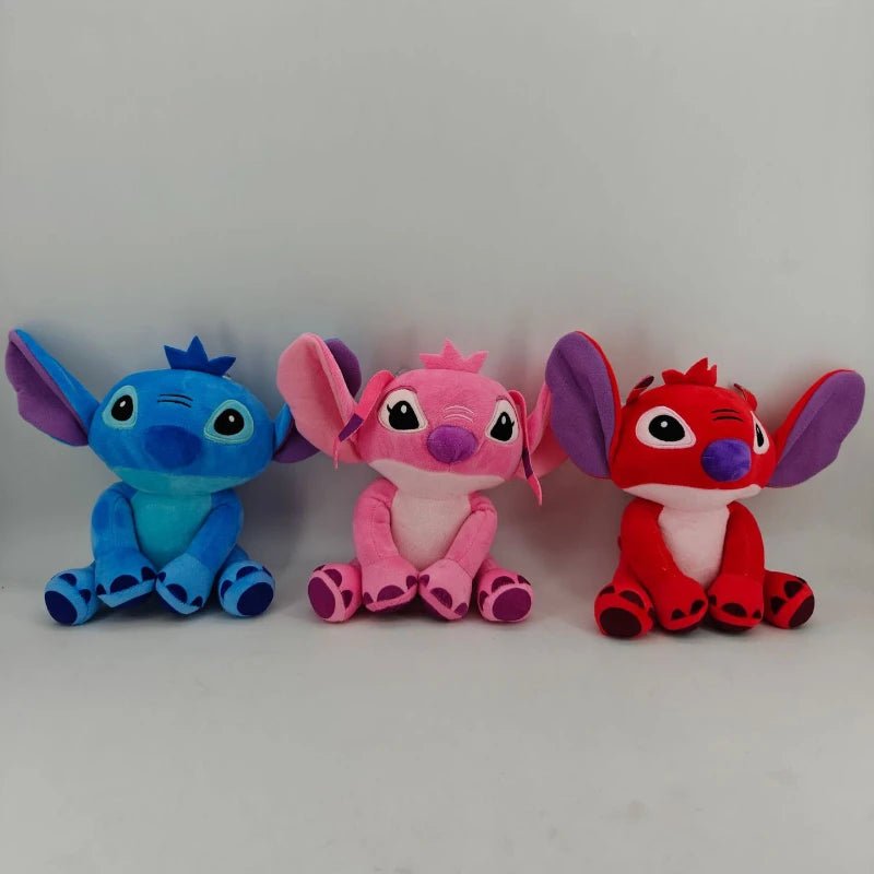 Disney Trio de Stitch Bleu Rouge Rose - Choupinoo