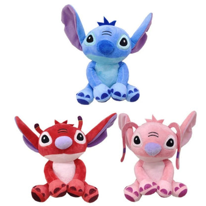 Disney Trio de Stitch Bleu Rouge Rose - Choupinoo