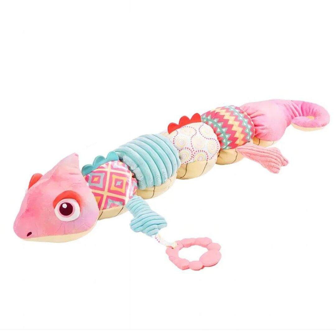 Doudou bebe avec anneau de dentition intégrée - Choupinoo