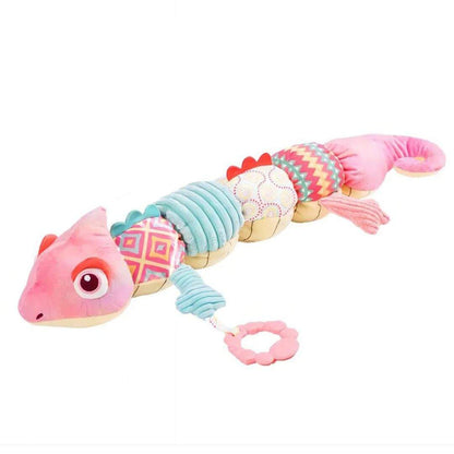 Doudou bebe avec anneau de dentition intégrée - Choupinoo