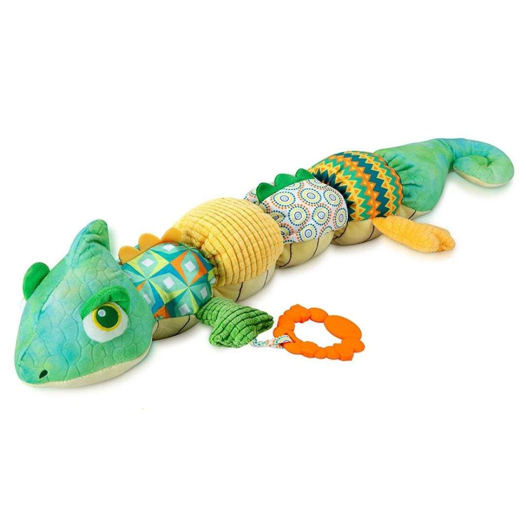 Doudou bebe avec anneau de dentition intégrée - Choupinoo