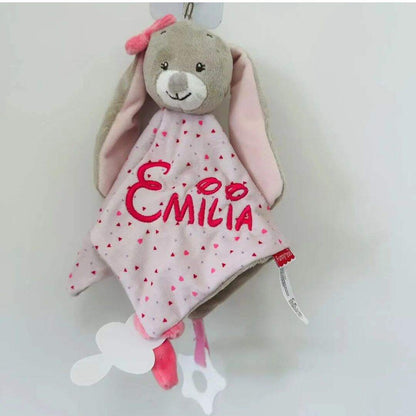 Doudou bébé cadeau original avec prénom naissance - Choupinoo