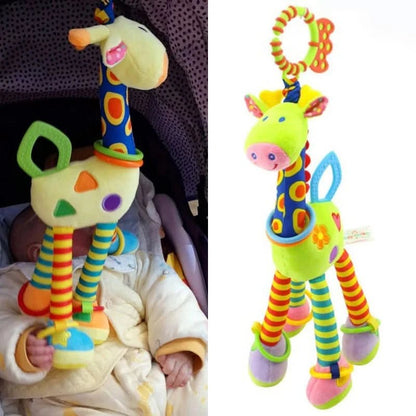 Doudou Bébé Girafe en Tissu Doux - Choupinoo