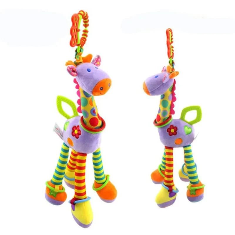 Doudou Bébé Girafe en Tissu Doux - Choupinoo