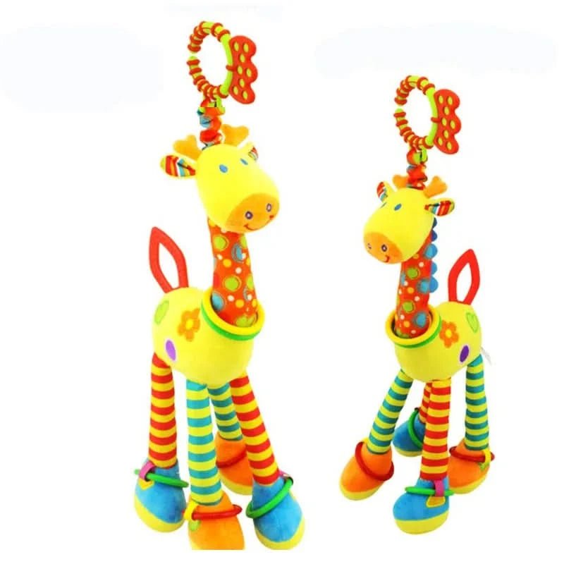 Doudou Bébé Girafe en Tissu Doux - Choupinoo