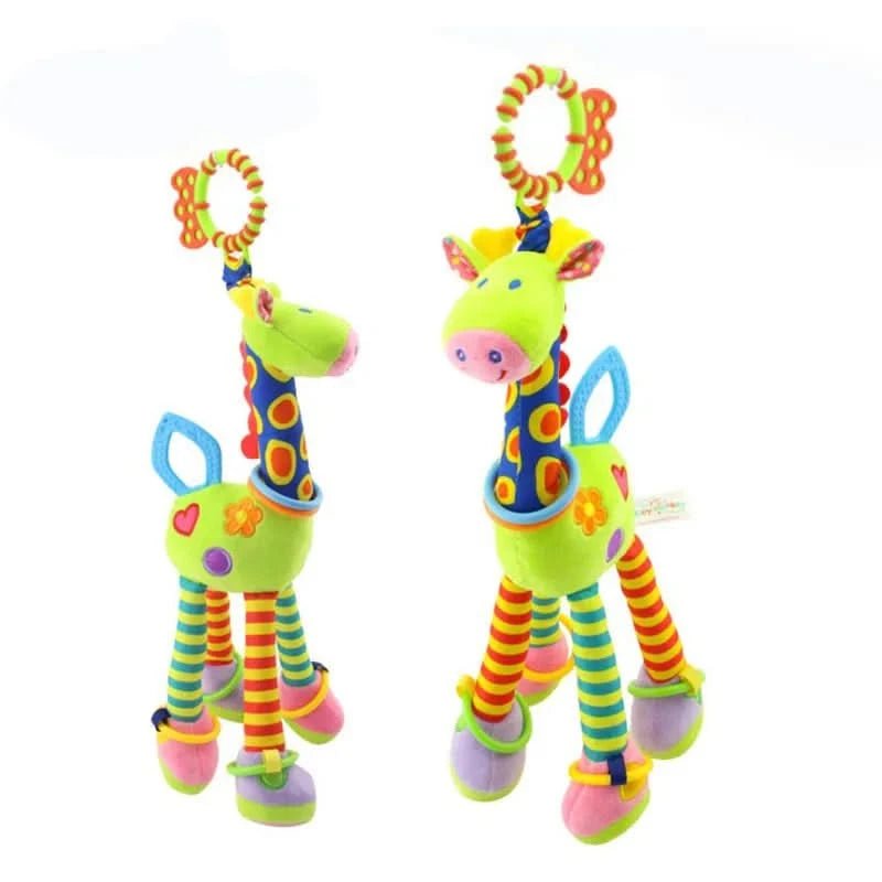 Doudou Bébé Girafe en Tissu Doux - Choupinoo