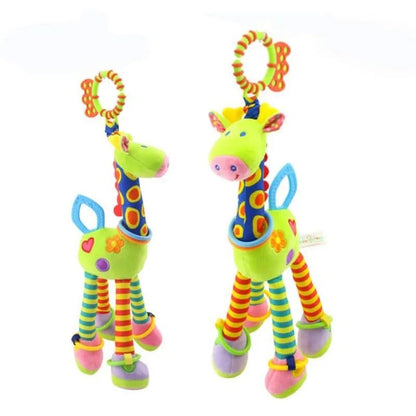 Doudou Bébé Girafe en Tissu Doux - Choupinoo