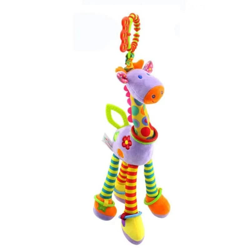 Doudou Bébé Girafe en Tissu Doux - Choupinoo