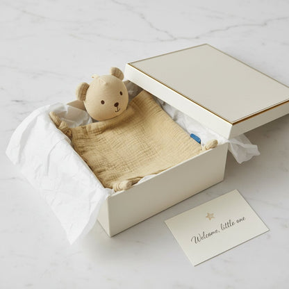 Doudou Bebe Mousseline Animaux Foret — Plat et Doux | Choupinoo - Choupinoo