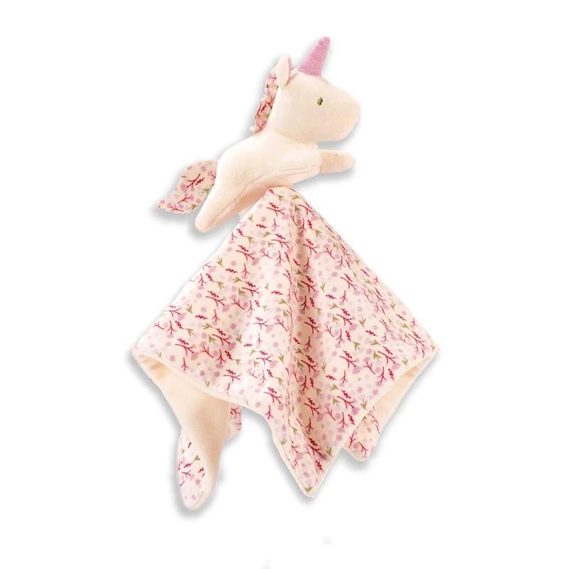 Doudou bebe naissance peluche plate sommeil et transition - Choupinoo