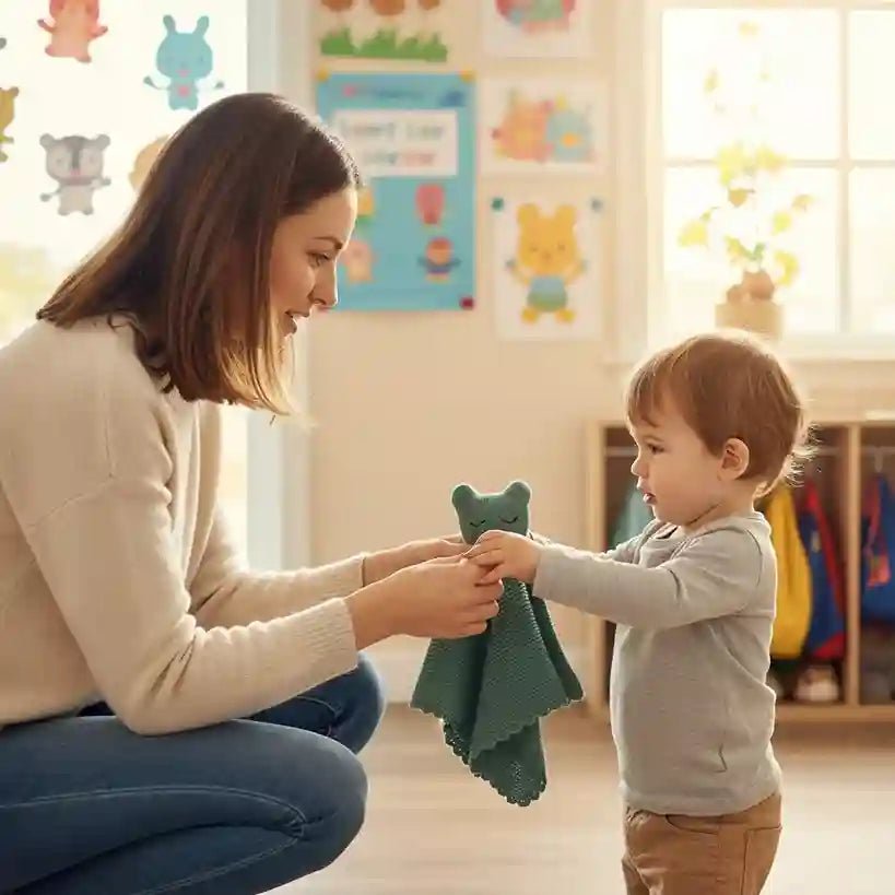 Doudou crochet ours modèle mignon pour bébé - Choupinoo