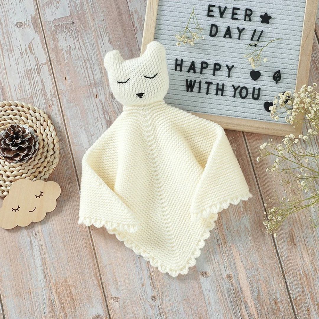 Doudou crochet ours modèle mignon pour bébé - Choupinoo