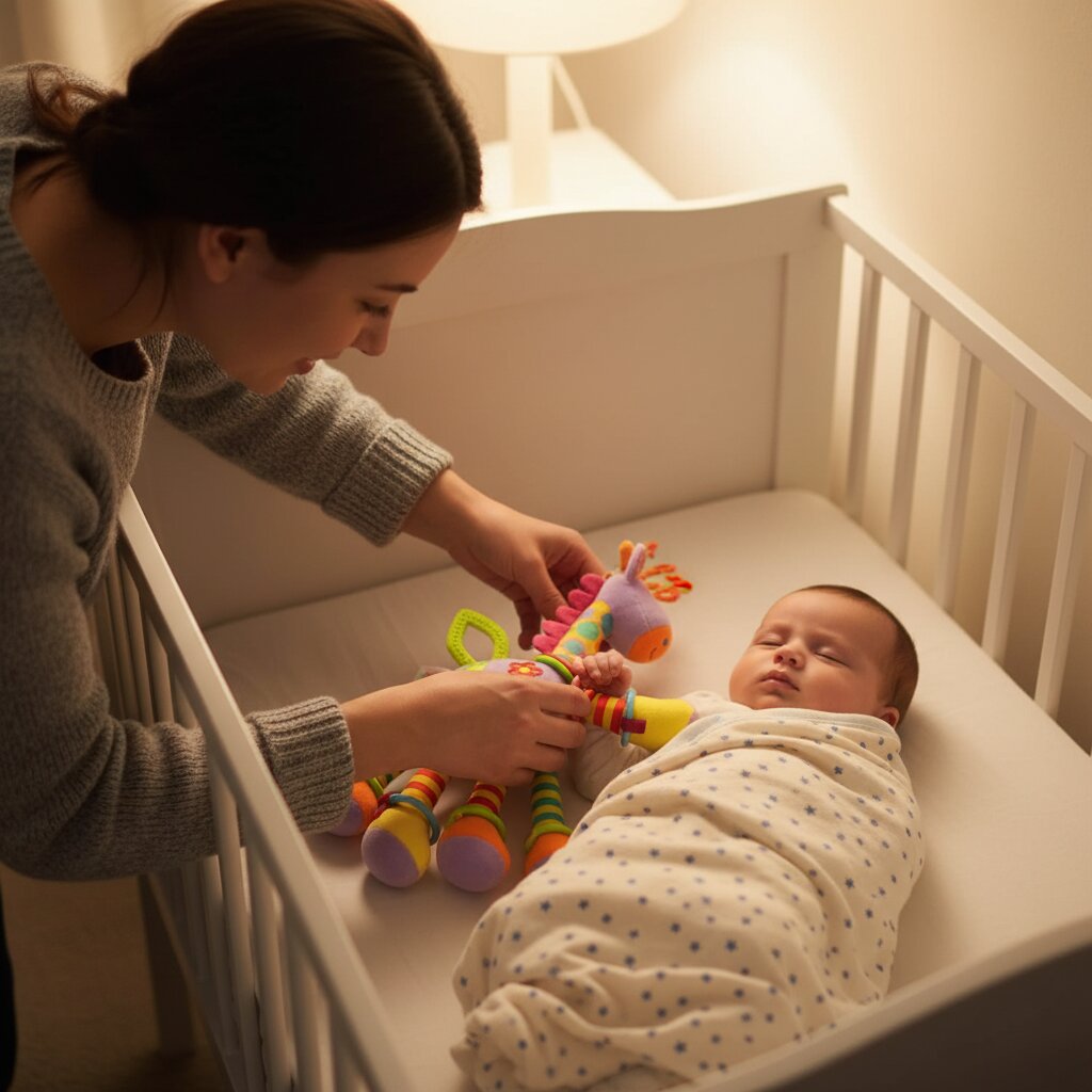 doudou girafe tissu doux premier contact bébé avec maman