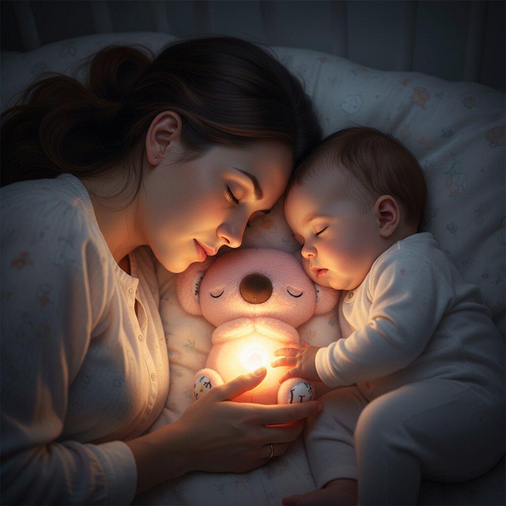 Doudou Koala Respirant avec Bruit Blanc – Sommeil Apaisant pour Bébé - Choupinoo