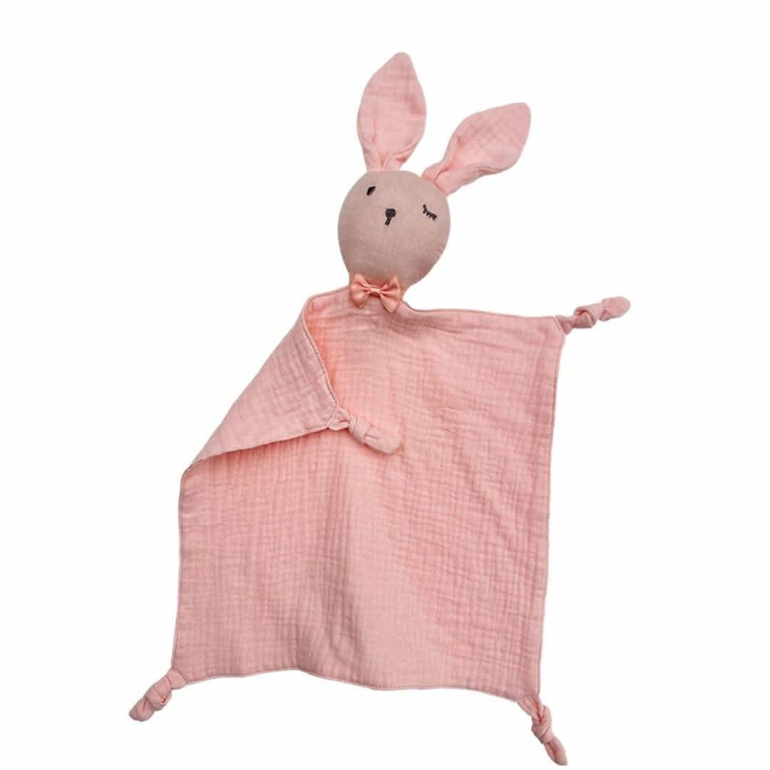 doudou lapin - cadeau naissance garçon - doudou mouchoir - Choupinoo