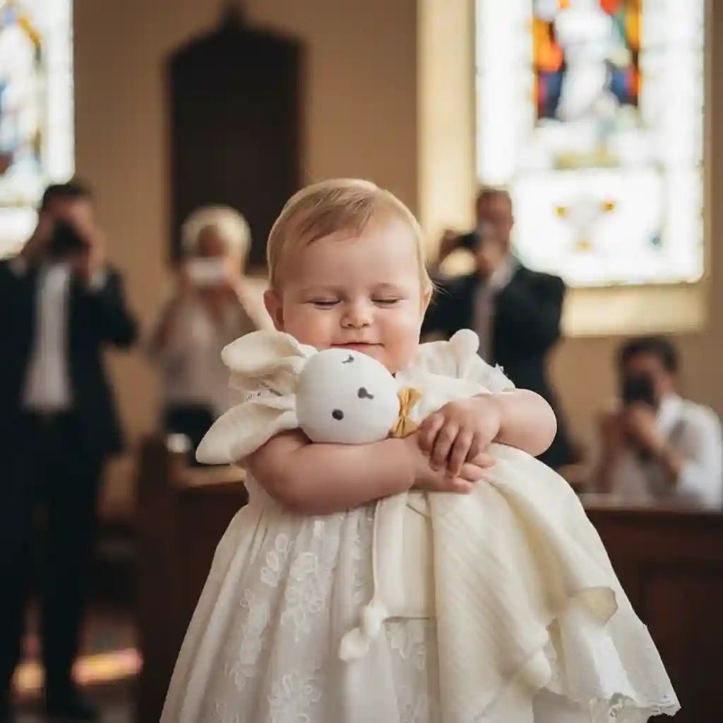 doudou lapin - cadeau naissance garçon - doudou mouchoir - Choupinoo