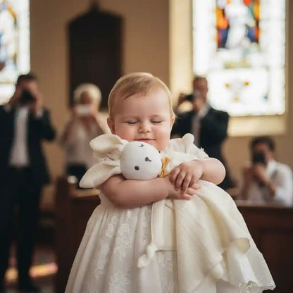 doudou lapin - cadeau naissance garçon - doudou mouchoir - Choupinoo
