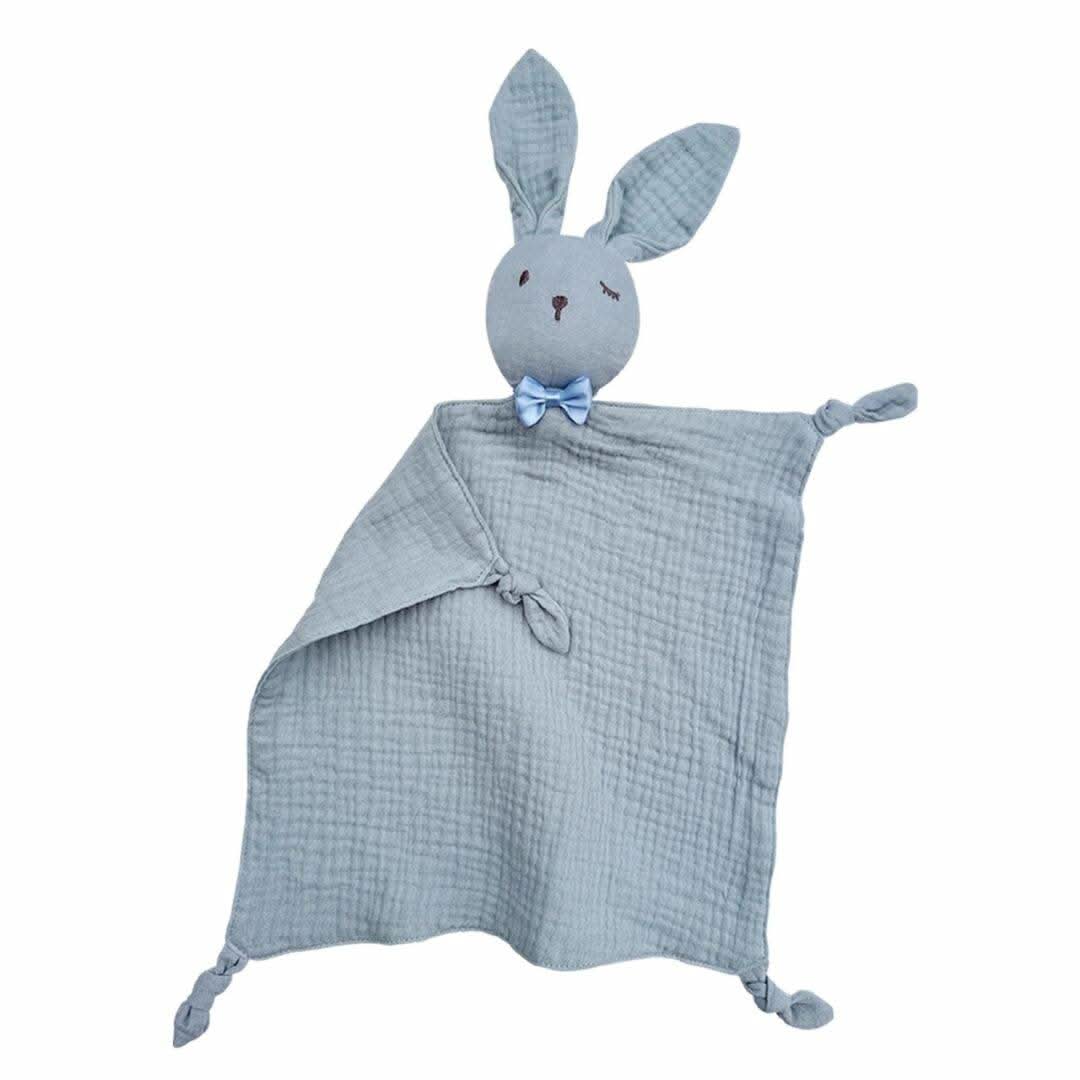 doudou lapin - cadeau naissance garçon - doudou mouchoir - Choupinoo