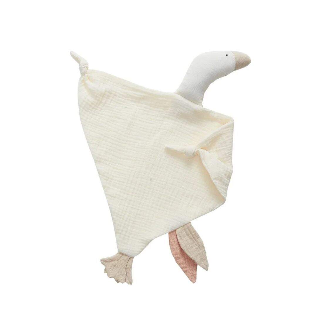 Doudou Oie en mousseline - Choupinoo