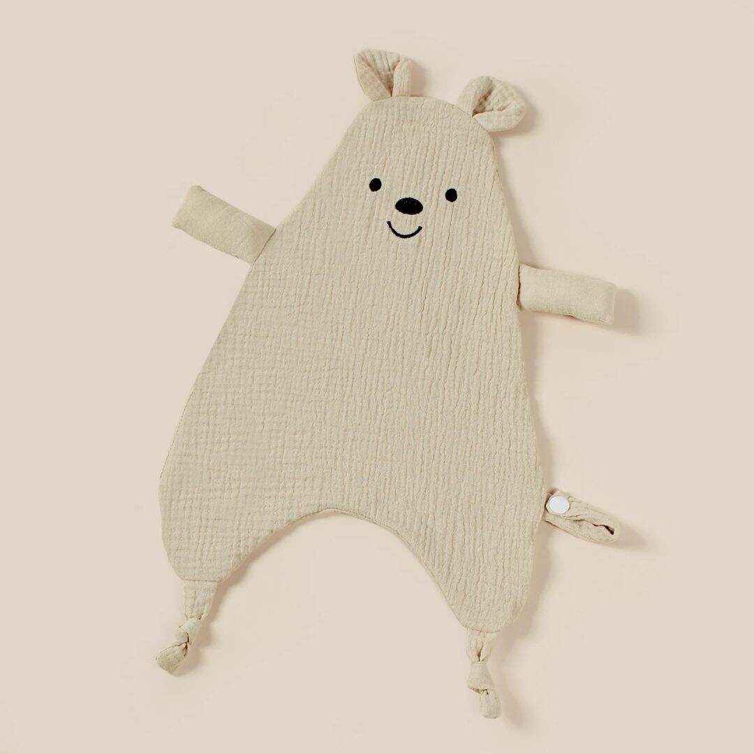 Doudou Ours en mousseline - Choupinoo