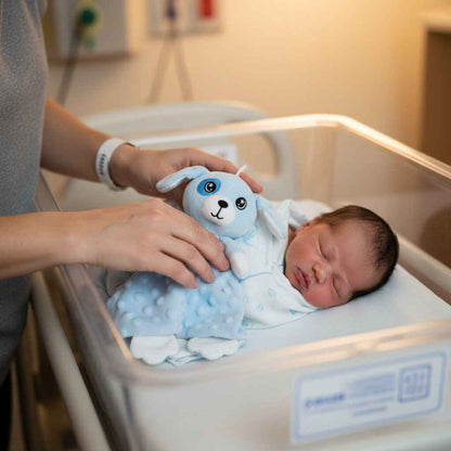 Doudou personnalisé - cadeau bébé 1 an doudou brodé 👶 - Choupinoo