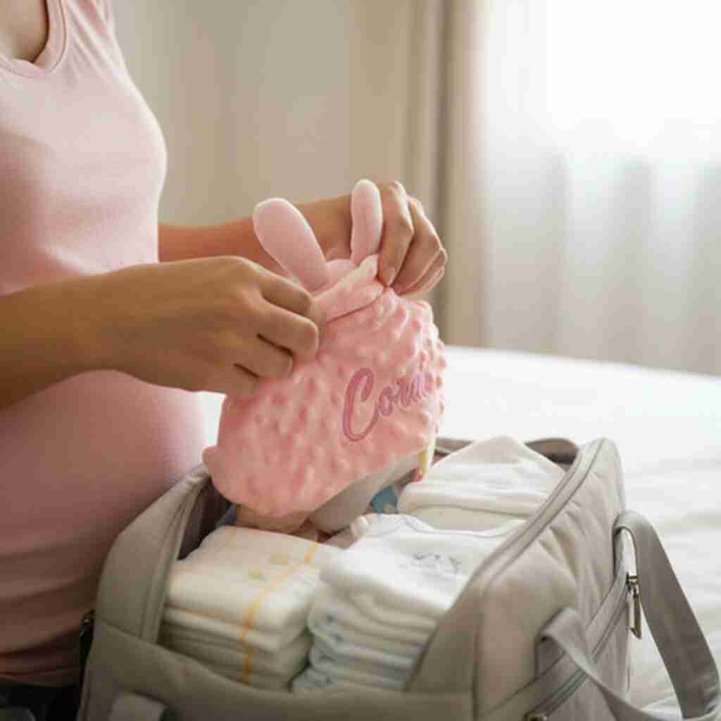 Doudou personnalisé - cadeau bébé 1 an doudou brodé 👶 - Choupinoo