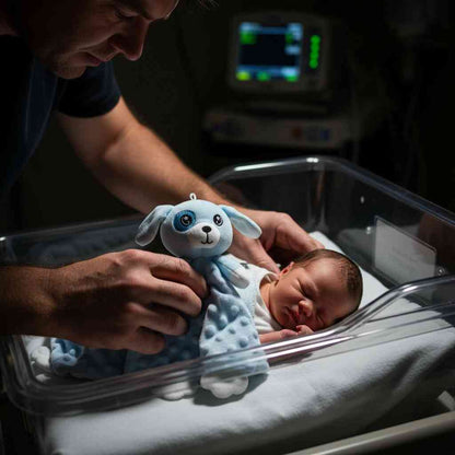Doudou personnalisé - cadeau bébé 1 an doudou brodé 👶 - Choupinoo