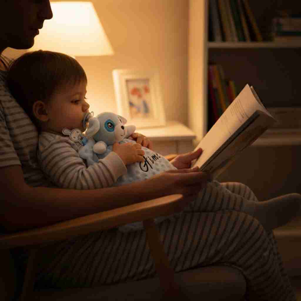 Doudou personnalisé - cadeau bébé 1 an doudou brodé 👶 - Choupinoo