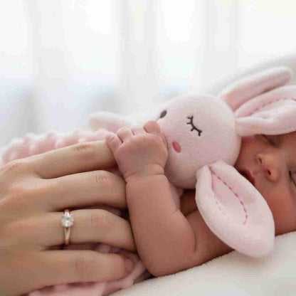 Doudou personnalisé - cadeau bébé 1 an doudou brodé 👶 - Choupinoo