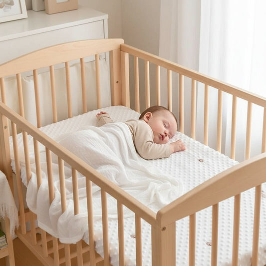 Drap Housse Bébé à Bulles 120 × 60 cm / 130 × 70 cm - Choupinoo