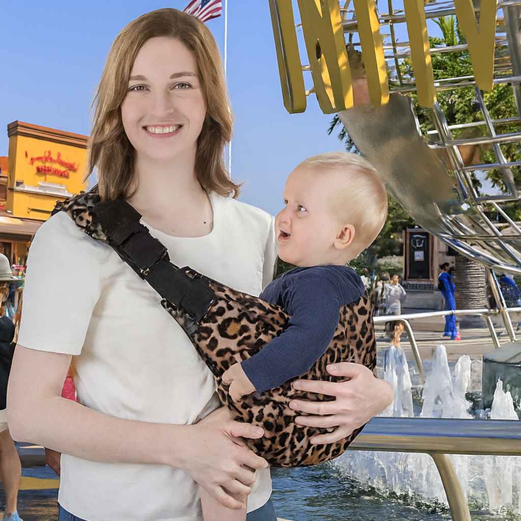 Écharpe de portage bébé jusqu'à 20 kg - Choupinoo