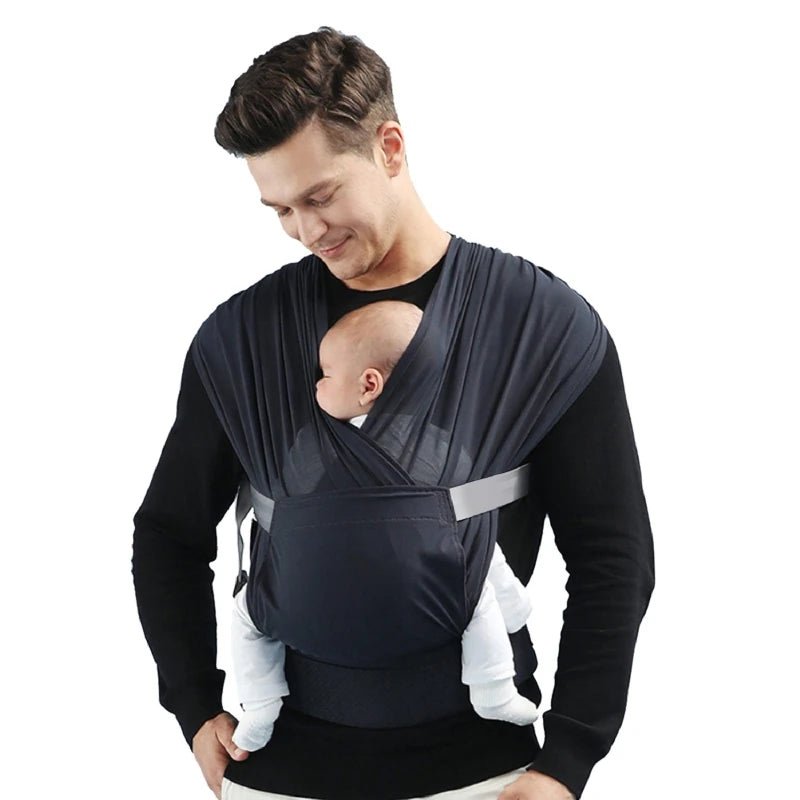 Echarpe de portage bebe sans nœud en élasthanne - Choupinoo