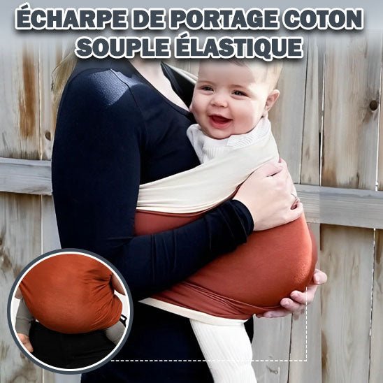 Echarpe portage bebe extensible - Choupinoo
