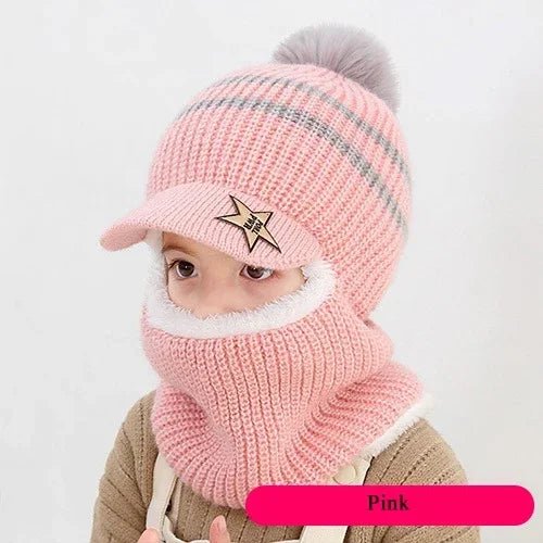 Ensemble bonnet écharpe enfant hiver - Choupinoo