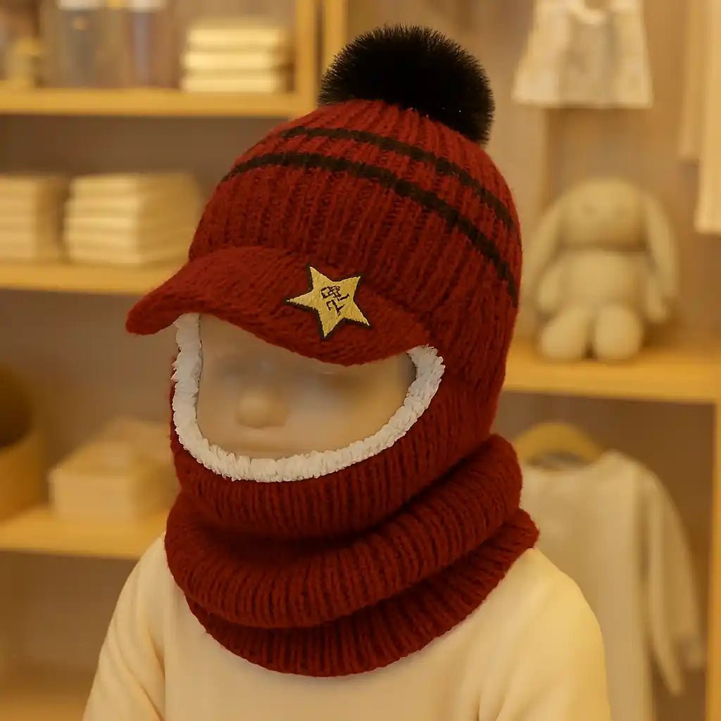 Ensemble bonnet écharpe enfant hiver - Choupinoo