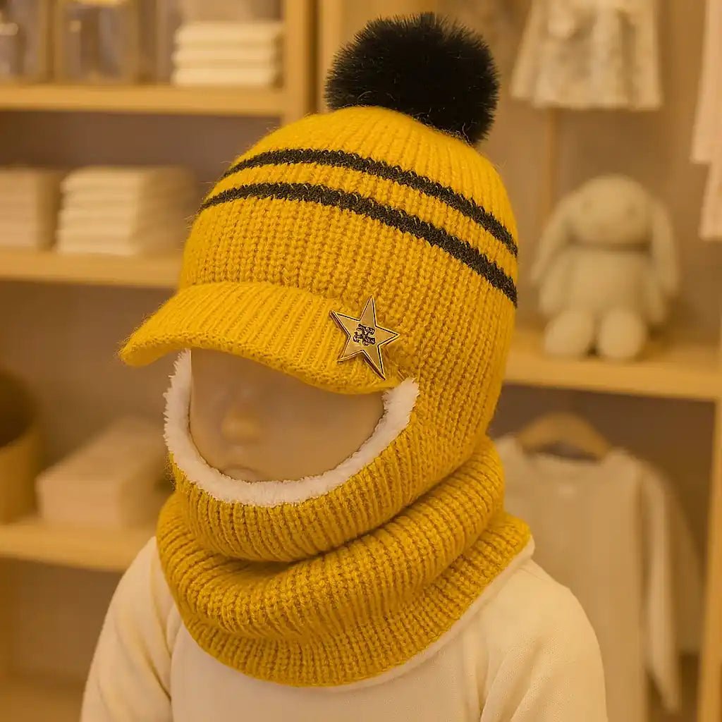 Ensemble bonnet écharpe enfant hiver - Choupinoo