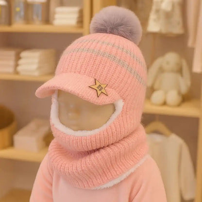 Ensemble bonnet écharpe enfant hiver - Choupinoo