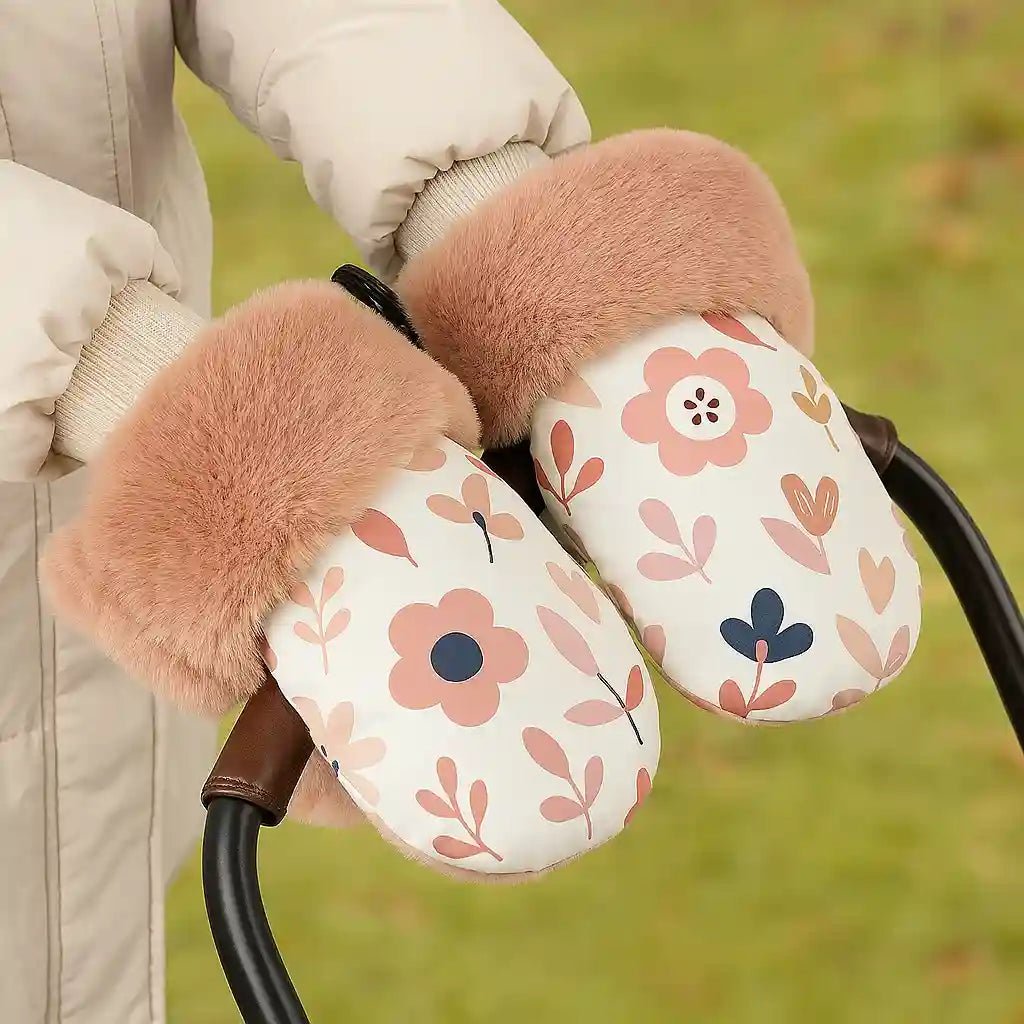 🧤 Gants de poussette hiver chauds imperméables - Choupinoo