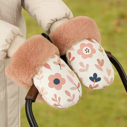🧤 Gants de poussette hiver chauds imperméables - Choupinoo