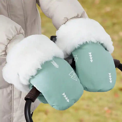 🧤 Gants de poussette hiver chauds imperméables - Choupinoo
